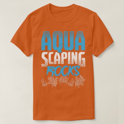 T-shirt Parfait Aquascape Design Citation I Love Aquascapi (Design devant)