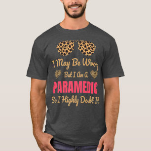 T-shirt Parfait Empreinte de léopard Cute Drôle Dire Cad