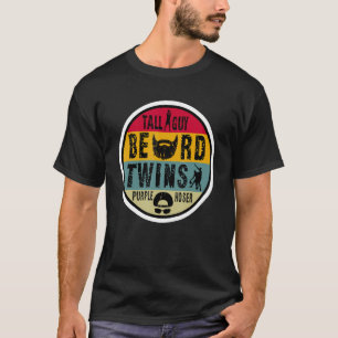 T-shirt Parfait Pour Les Enfants Mec Grand Guy Beard Twins