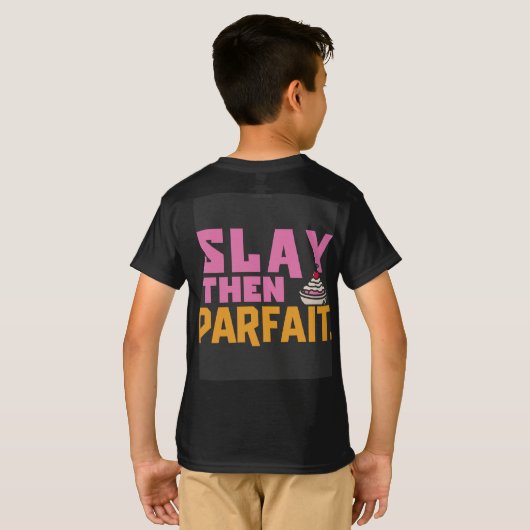 T-shirt Parfait Puis Couper (Dos entier)
