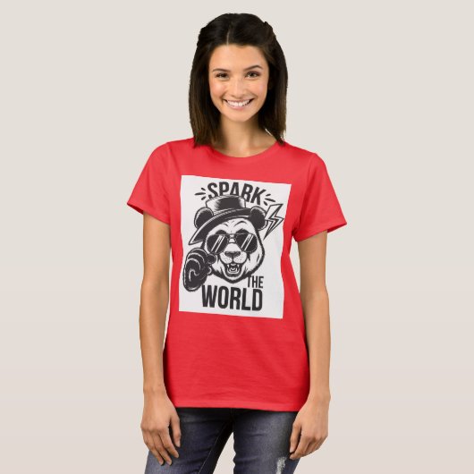 T-shirt "Parfaitement Imparfait" "Vis ta meilleure vie" (Devant entier)