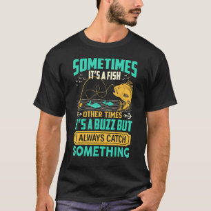 T-shirt Parfois c'est un poisson d'autres fois c'est un ba