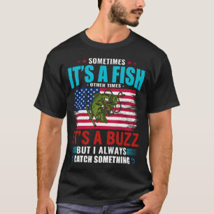 T-shirt Parfois c'est un poisson d'autres fois c'est un bo
