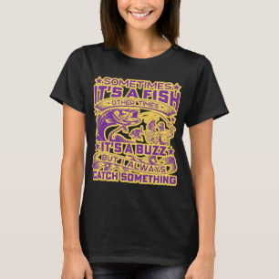 T-shirt Parfois c'est un poisson d'autres fois c'est un bo