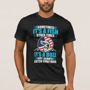 T-shirt Parfois c'est un poisson d'autres fois c'est un bu