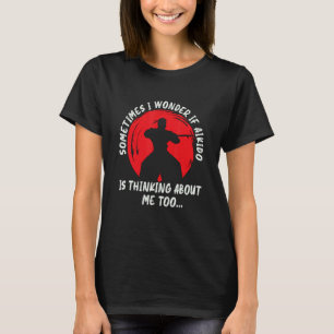T-shirt Parfois Je Me Demande Martial Samurai Sports Fight