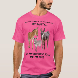 T-shirt Parfois Je Remets En Question Mon Sang Mais Mes Do