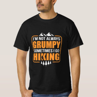 T-shirt Parfois, je vais Randonnée