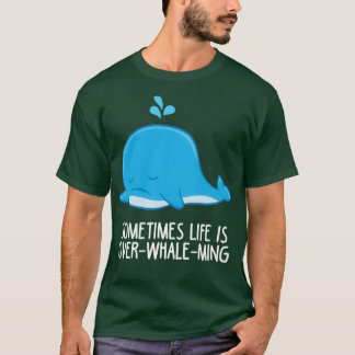 T-shirt Parfois, La Vie Est SurbaleineMing Drôle Baleine