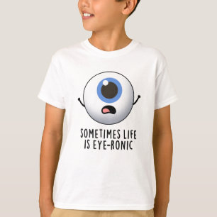 T-shirt Parfois, La Vie Est Un Jeu D'Oeil Drôle