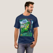 T-shirt Parfois, le Dragon gagne le vert (Devant entier)
