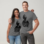 T-shirt Parfois, quand je ferme les yeux, je ne vois pas (Unisexe)