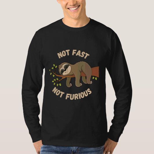 T-shirt Parfum Lazy Pas Rapide Pas Furieux (Devant)