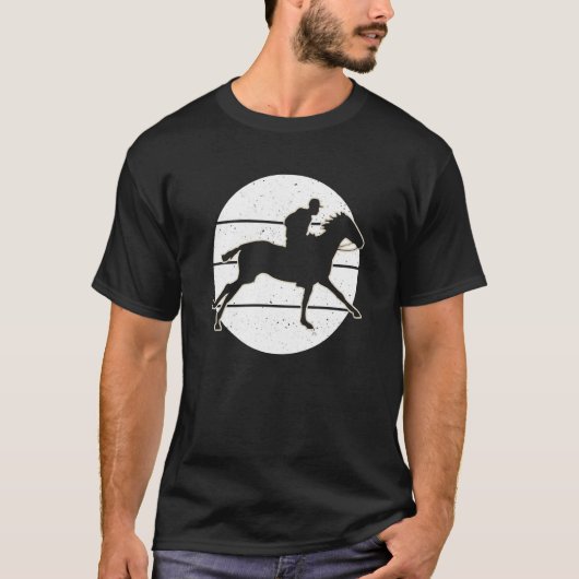 T-shirt Pari de course à cheval (Devant)