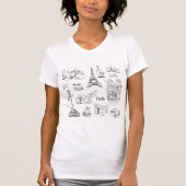 T-shirt paris (Devant)