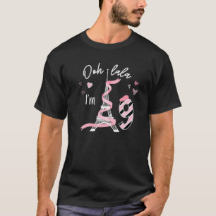 T-shirt Paris Anniversaire Thème Party Tour Eiffel 8E 5E 9