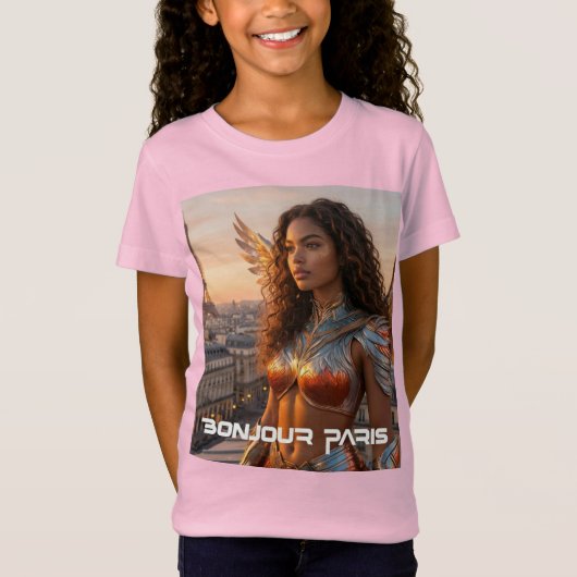 T-Shirt PARIS - BONJOUR (Devant)