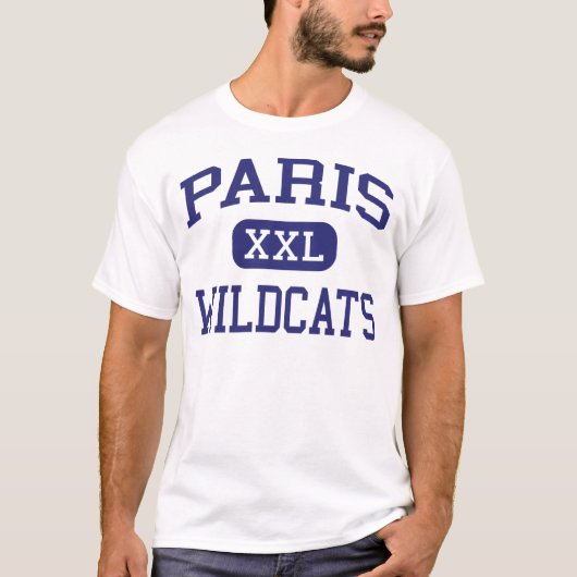 T-shirt Paris - chats sauvages - lycée de Paris - Paris le (Devant)
