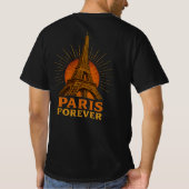 T-shirt Paris – Eiffel Tower (Dos)