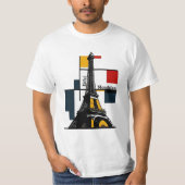 T-shirt paris eiffel tower jnf (Devant)