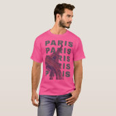 T-shirt Paris En Cool Vintage (Devant entier)