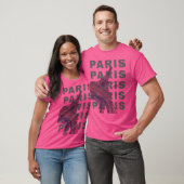 T-shirt Paris En Cool Vintage (Unisexe)