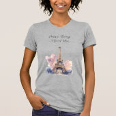 T-shirt Paris est toujours une bonne idée Tour Eiffel (Devant)