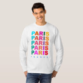 T-shirt Paris France (Devant entier)