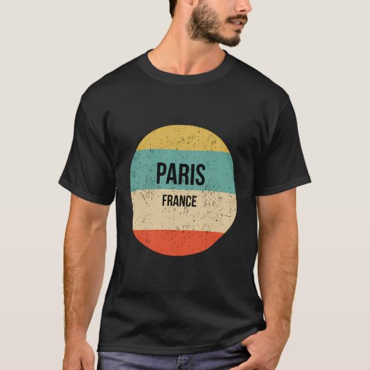 T-shirt Paris France (Devant)