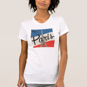T-shirt Paris France   Tour Eiffel