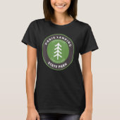 T-shirt Paris Landing State Park Tennessee Tn Forest Badge (Devant)