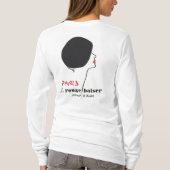 T-shirt Paris - Le Rouge Baiser (Le Baiser Rouge) (Dos)