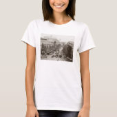 T-shirt Paris : Les Halles, C1900 (Devant)