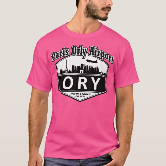 T-shirt Paris Orly (Devant)