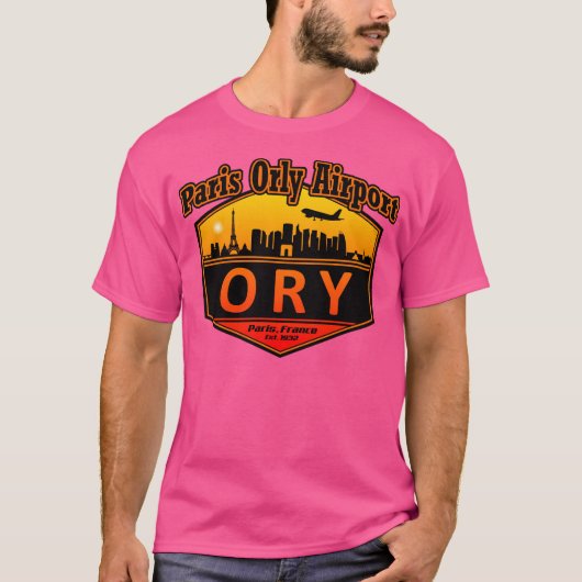 T-shirt Paris Orly (Devant)