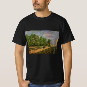 T-shirt Paris Road avec Paysan par Vincent van Gogh