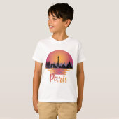 T-shirt Paris Skyline (Devant entier)
