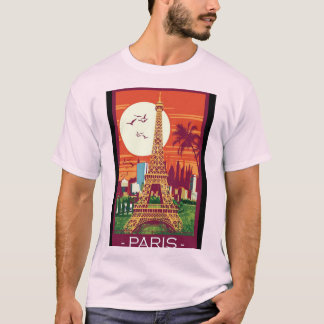 T-shirt Paris Sunset