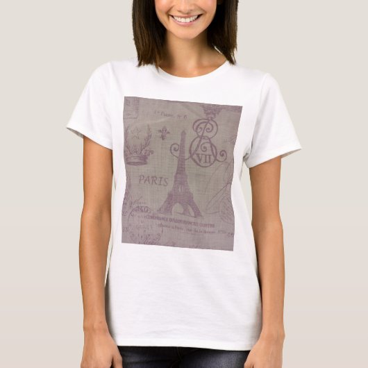 T-shirt Paris — Tour Eiffel (Devant)