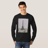 T-shirt Paris Tour Eiffel Conception Esthétique Classiq (Devant entier)