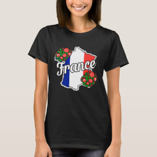 T-shirt Paris Tour Eiffel Marseille Bonjour Hommes