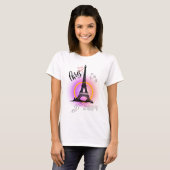 T-shirt Paris Ville de l'amour (Devant entier)