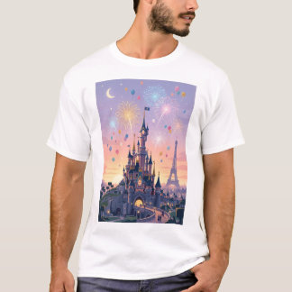 T-shirt Paris – Ville romantique des Lumières et rêveuse