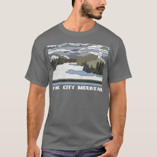 T-shirt Park City Mountain Station de ski Alpine Skiing Mo
