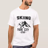 T-shirt Park City Utah  (Devant)