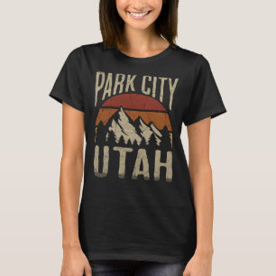 T-shirt Park City Utah Nature Randonnée en plein air