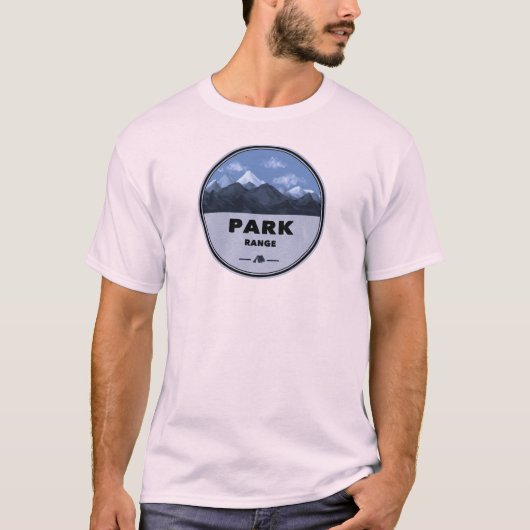 T-shirt Park Range Colorado Camping (Devant)