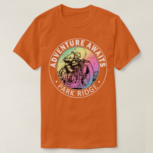 T-shirt Park Ridge City Illinois (Design devant)