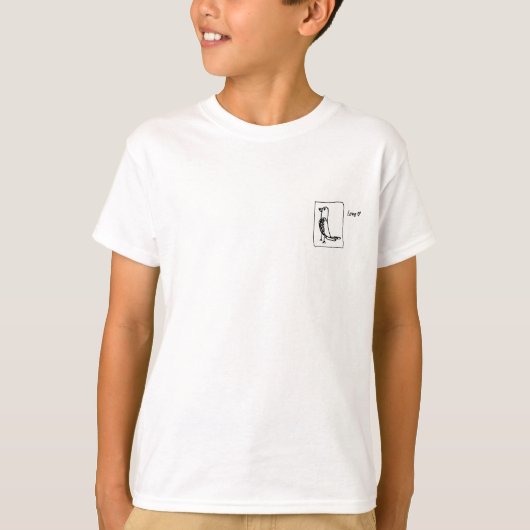 T-shirt parkiet (Voorkant)