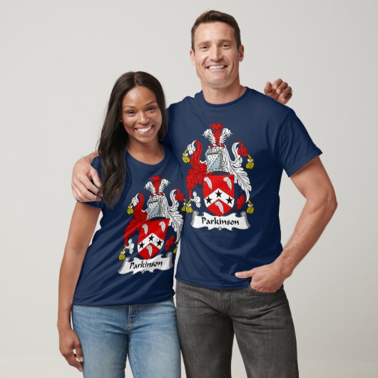 T-shirt Parkinson Coat of Arms  Family Crest (Unisexe)